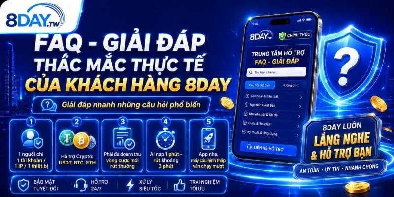 Home 24 Lời giải đáp chi tiết cho các câu hỏi phổ biến về 8DAY